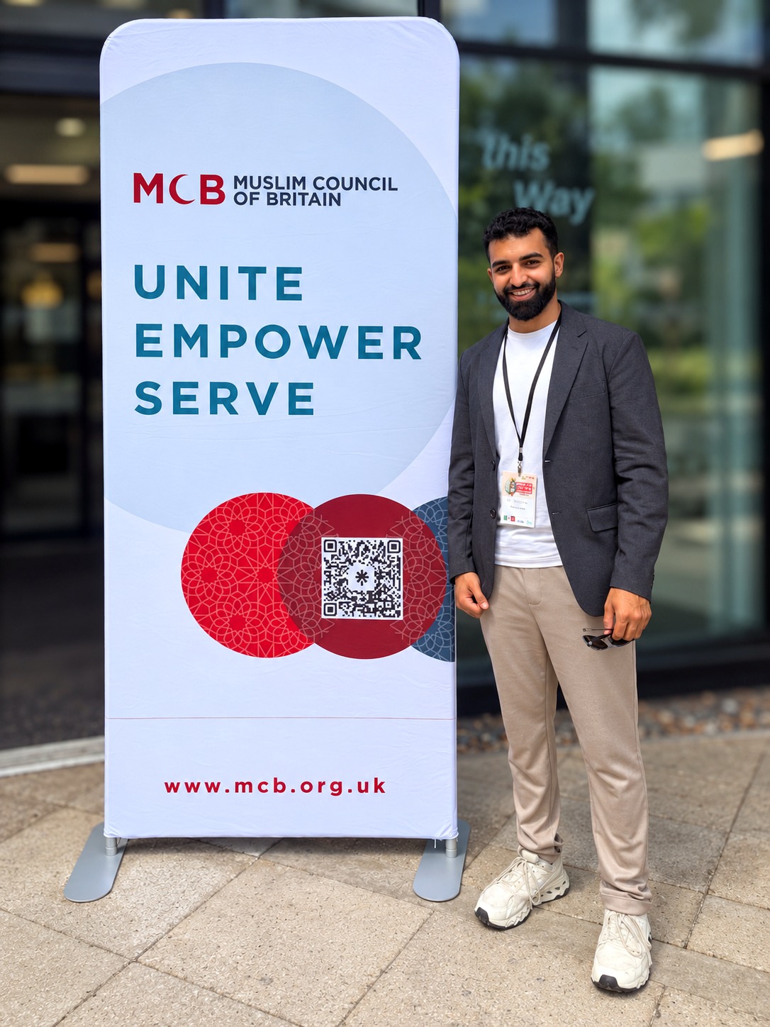 Dr Daanish at the Muslim Council of Britain